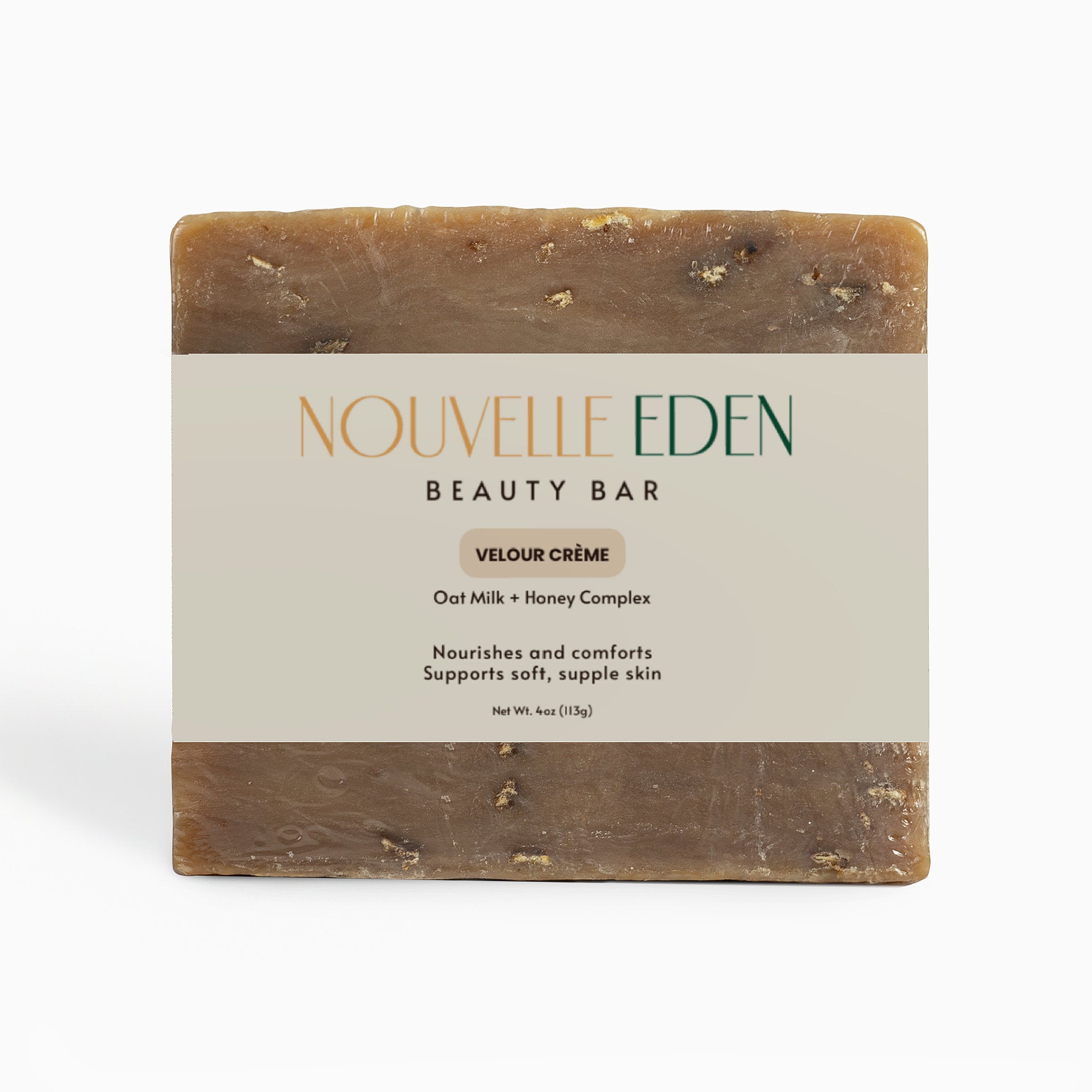 Velour Crème – Oat Milk + Honey Beauty Bar