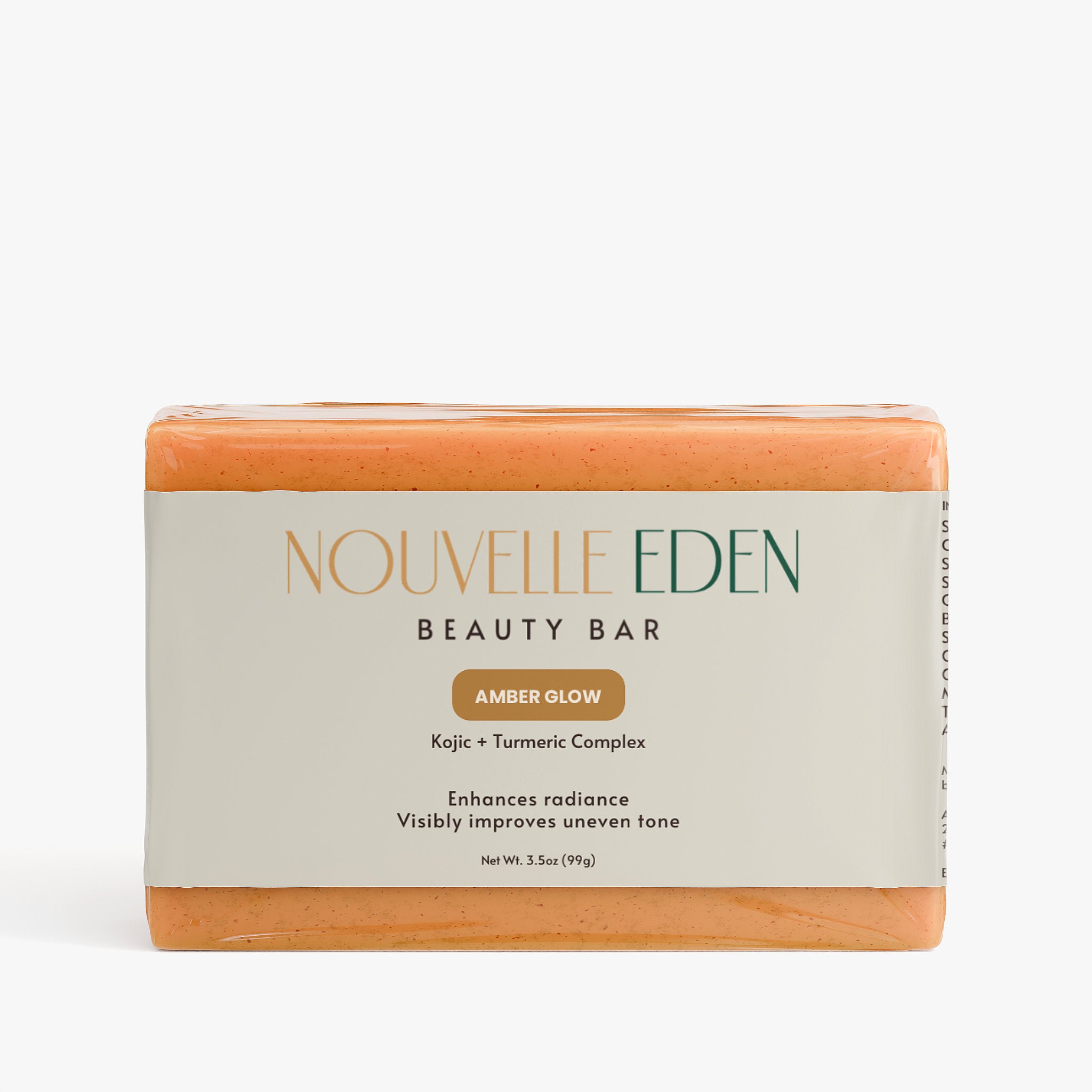 Amber Glow – Kojic + Turmeric Beauty Bar