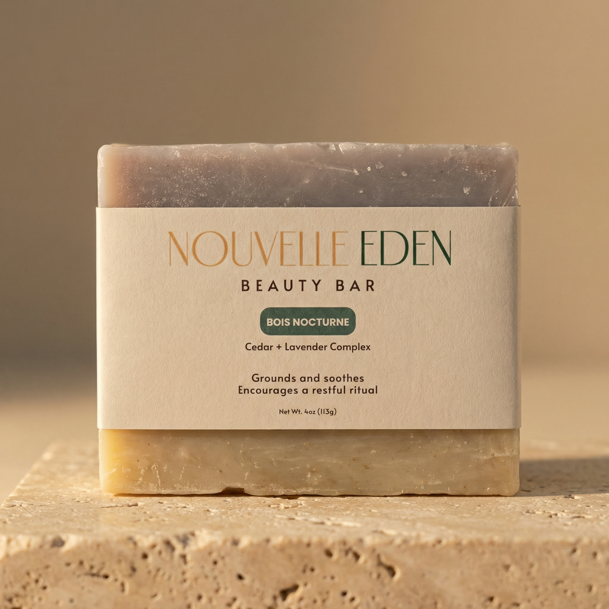 Bois Nocturne – Cedar + Lavender Beauty Bar